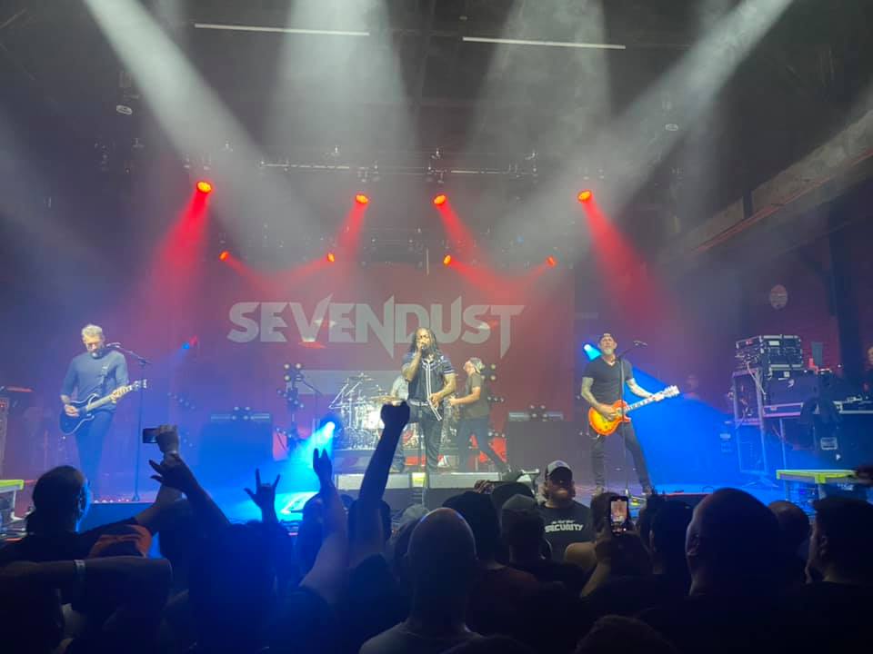 Sevendust performed at The Rust Belt, East Moline, on June 29.