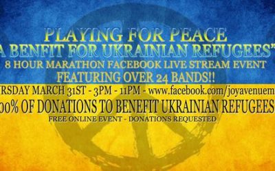 Marathon Concert for Ukraine Refugees Hosted by QC Music Community